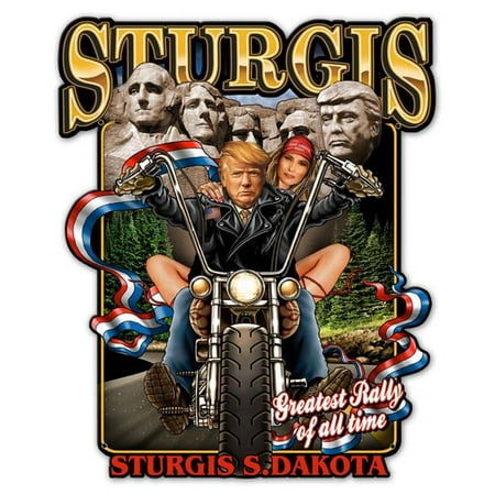 

Pasttime Signs SM829 18 x 22 in. Sturgis Rally Vintage Metal Sign