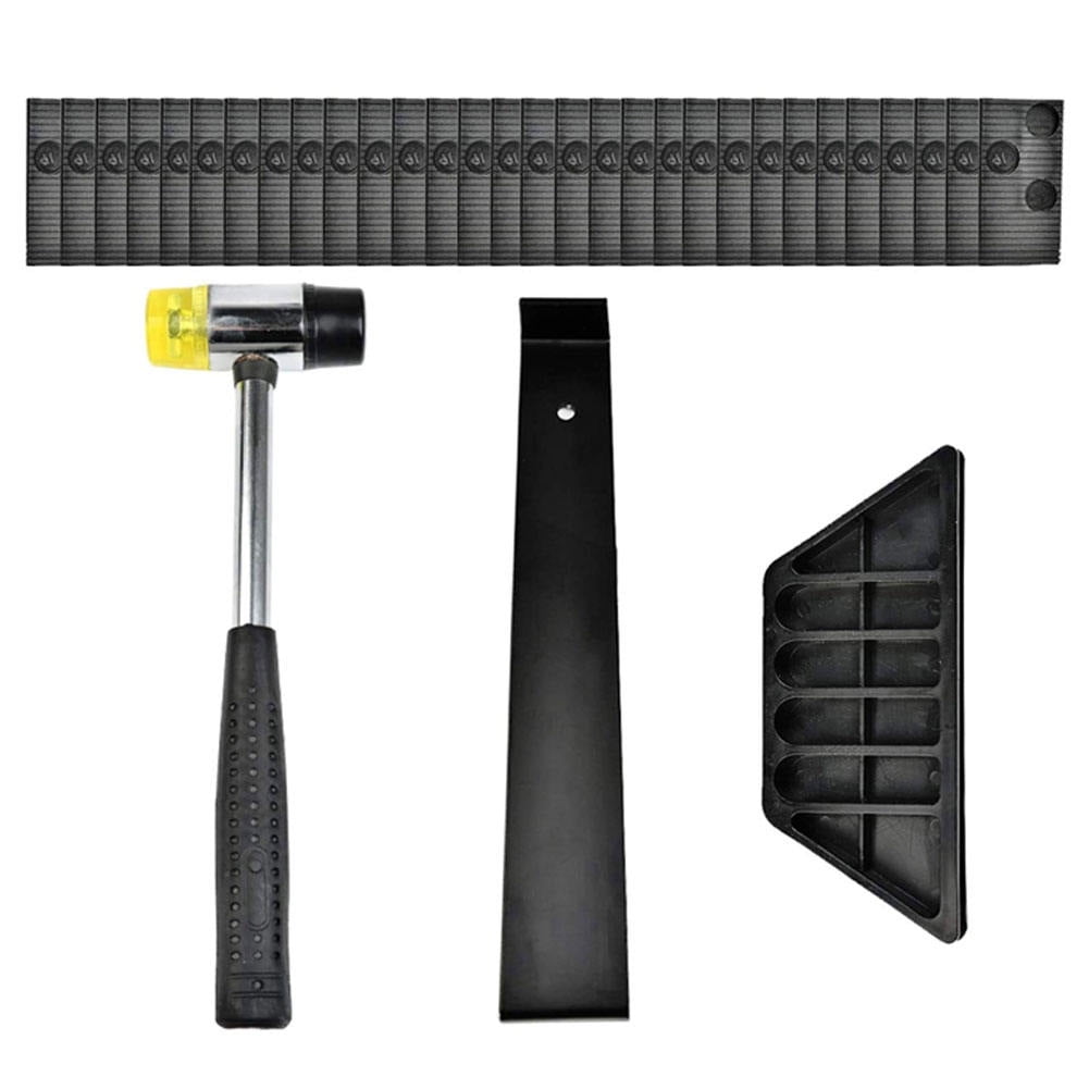 Laminate Wood Flooring Installation Kit with Solid Tapping Block, Long