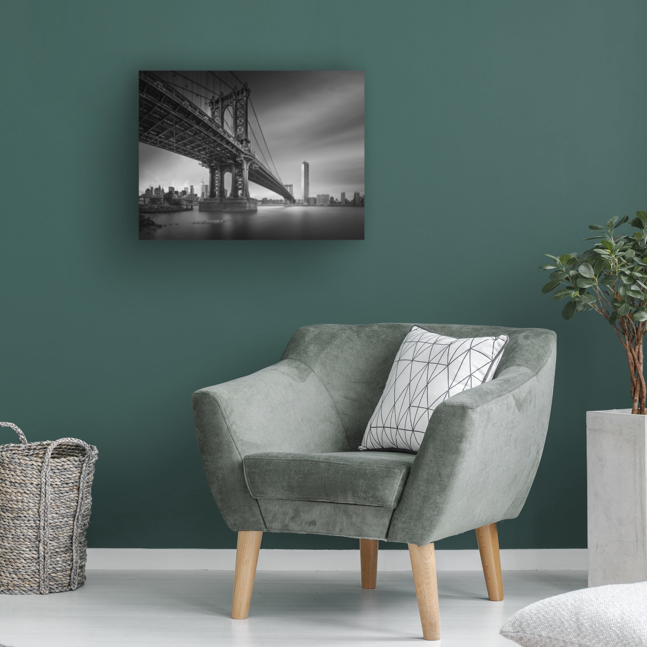 Trademark Fine Art Yoshihiko Wada Next To Manhattan Canvas Wall Art