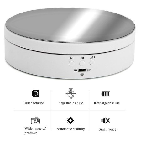 Walmart Turntable Electric Display Table Three-speed Adjustable Angle Turntable | Walmart ...