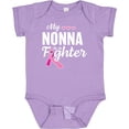 thumbnail image 3 of Inktastic Breast Cancer Awareness My Nonna is a Fighter Boys or Girls Baby Bodysuit, 3 of 5
