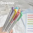 thumbnail image 3 of 15Pcs Starry Sky Dual Tip Highlighter Pen, No Smear Marking Pen for Student Notebook, High Value Colorful Journaling Pen, 10ml Assorted Color Highlighter, 3 of 7