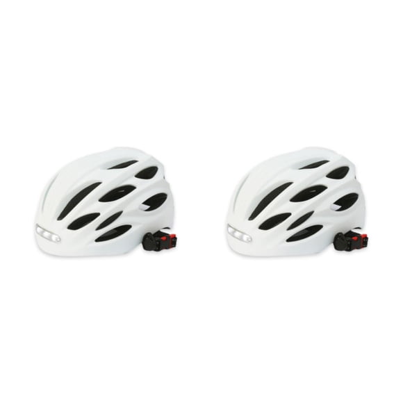 Casco de bicicleta impermeable Yuarrent M blanco METRO 2Conjunto