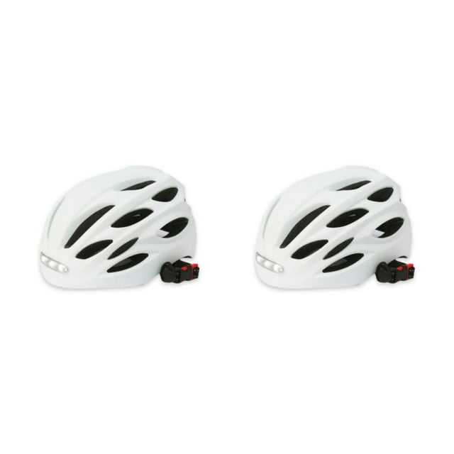 Casco de bicicleta impermeable Yuarrent M blanco METRO 2Conjunto