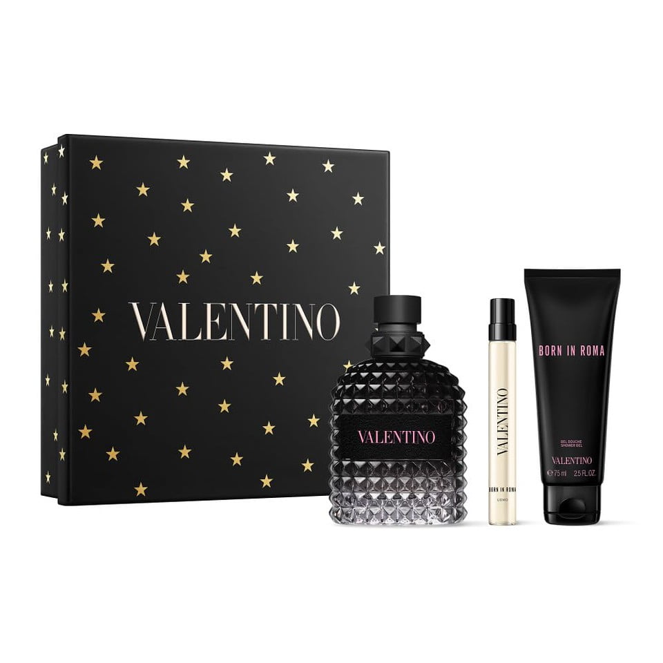新品 未使用VALENTINO BORN IN ROMA 香水3本セット Valentino 3 Piece 3.4 Eau De Toilette Spray & 0.5 Eau De Toilette
