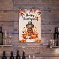 thumbnail image 3 of Happy Thanksgiving Rhodesian Ridgeback Welcome Thankful Fall Autumn Pumpkin Vertical Metal Aluminum Sign Ridgebacks Dog Lover Gifts Wall Art Home Decor - 02021, 3 of 5