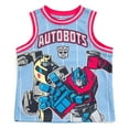 thumbnail image 4 of Transformers Bumblebee Optimus Prime Mesh Jersey Athletic Tank Top and Basketball Shorts Outfit Set Toddler to Big Kid, 4 of 5