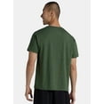 thumbnail image 2 of (2 pack) Athletic Works Men's and Big Men's Tri Blend Tee, Sizes XS-4XLT, 2 of 4