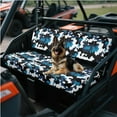 thumbnail image 3 of Uorisanigo UTV Seat Covers Anti-Slip Black Blue Camo UTV Bench Seat Cover Set for Kawasaki Mule 3000 3010 3020 4000 4010 2001-2023 2025 Padded Protector for Mule Seats Accessories Parts, 3 of 7