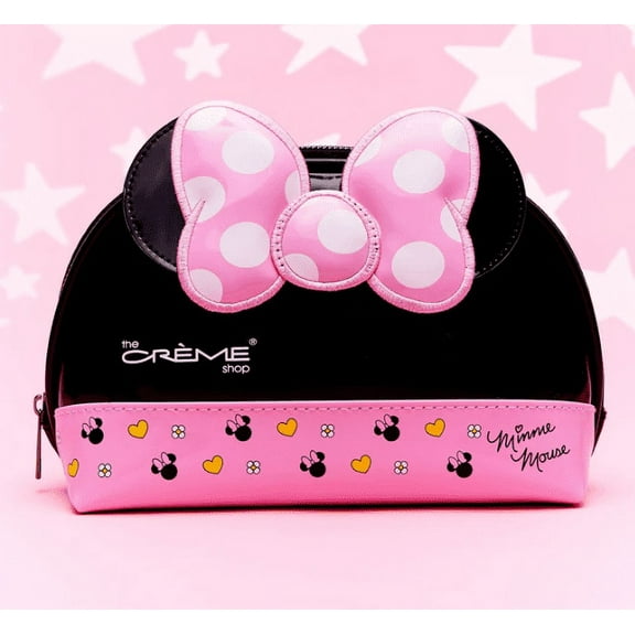 The Crème Shop x Disney Minnie Mouse Pink Travel Makeup Pouch