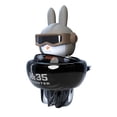 thumbnail image 2 of Ambientador De Coche Ambientador de aire para coche con diseño de conejo, adorno de aromaterapia con salida de aire con clip (gris) Ehuebsd Accesorios para autos y motos, 2 of 9