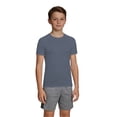 thumbnail image 2 of Coerni Boys Girls Athletic Shirts Kids Summer Short Sleeve Workout T Shirt Quick Dry Gym Tops Tee Breathable Compression Underwear, 2 of 9