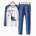thumbnail image 4 of HCNTES Girls Pajamas Little Kids Girl Pajamas Baby Clothing Soft Long Sleeve Cartoon Tee Shirt and Pants Set Girls Cotton Sleepers Toddler Outfits for Girls Fall Winter 2T-15T, 4 of 5