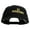 Black, variant on US Marine Corps Design Embroidered 6 Panel Structured Cotton Twill Mesh Cap Made in USA - Black OSFM