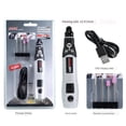thumbnail image 2 of Herramienta rotativa inalámbrica Cola mini amoladora eléctrica inalámbrica 4,2 V Li-ion 3 velocidades con accesorios 6 piezas, 2 of 8