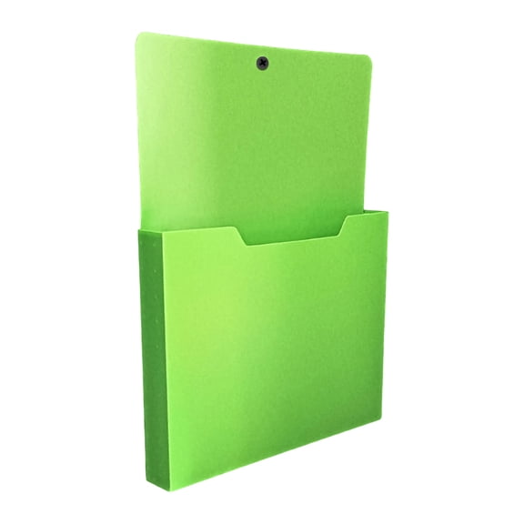 YiJuHui Magnetic File Folder A4, Wall File Organizer with Strong Magnet, Steel Metal Fridge Holder for Papers, Whiteboard Magnetic Storage, Office Classroom Desk Mail Sorter