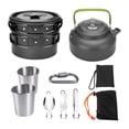 thumbnail image 1 of Almencla Camping Cookware Kit Camping Cooking Set for Outdoor Cooking Hiking Barbecue, 1 of 8