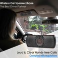 thumbnail image 5 of Altavoz Bluetooth para coche, manos libres inalámbrico, graves estéreo mejorados, micrófono integrado, lector de tarjetas TF, altavoz portátil con control de voz del Asistente de Google., 5 of 5