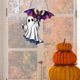 thumbnail image 3 of Cute Ghost Suncatcher, Acrylic Hanging Ghost Plant Decoration for Home, Window, and Garden, Perfect for Halloween, Christmas, and Party Gifts, 3 of 5