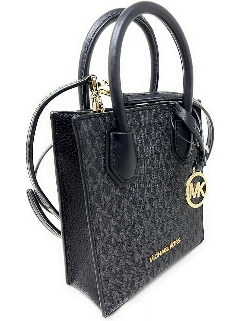 Michael Kors Mercer XS Black Crossbody Bag with Adjustable