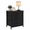 Black, variant on ACCVER Dresser for Bedroom 12 Storage Drawer, Fabric Closet Chests Organizer Tower with Wooden Top Metal Frame for Living Room Hallway Entryway