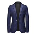 thumbnail image 1 of Chaqueta de traje informal de negocios de otoño para hombre, traje ajustado para hombre, 1 of 6