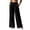 Black, variant on Women's Pants Loose Fit Fashion Casual Daily Commuter Long Pants Versatile Comfortable Simple Style Trousers For Everyday Wear