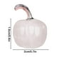 thumbnail image 3 of Decoración de cristal de calabaza mini | Amatista Ágata Escultura de Vidrio Rojo Rosa Verde Púrpura Blanco Gris Amarillo | Ornamento de piedra preciosa pulida a mano | Centro de mesa de Halloween, 3 of 6
