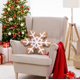 thumbnail image 4 of 1 almohada navideña con forma de copo de nieve de 16 pulgadas, suave y decorativa, para fiestas navideñas, sofá y hogar, 4 of 7