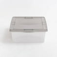 thumbnail image 4 of 28qt Snap Top Plastic Storage Bin, 4 of 8