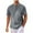 Dark Gray, variant on Miluxas Men's Henley Shirts Short Sleeve Casual Button Up Basic Pocket Tee Shirts White XL(XL)