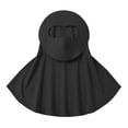 thumbnail image 4 of Full Face Sun Mask for Women Breathable UV Protection with Neck Coverage, Summer Outdoor Mask Black Free size(Free Size), 4 of 6