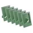 thumbnail image 1 of 6 Pcs Mini Picture Frames 2.4 x 3.6 Inch Rectangle Small Picture Photo Frame Holder for Tabletop Display Photos Paintings Landscape Posters Artwork, Green, 1 of 5