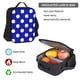 thumbnail image 5 of Balery Blue And White Polka Dot Mochila Escolar 3 en 1 para Niños - Mochila Resistente con Lonchera Térmica y Estuche - Mochila Escolar para Niños y Niñas, 5 of 7