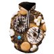 thumbnail image 3 of Sudadera con capucha con estampado 3D de postres de chocolate y donas para hombre y niño, moda urbana, manga larga, unisex, para invierno, estilo Harajuku, 3 of 5