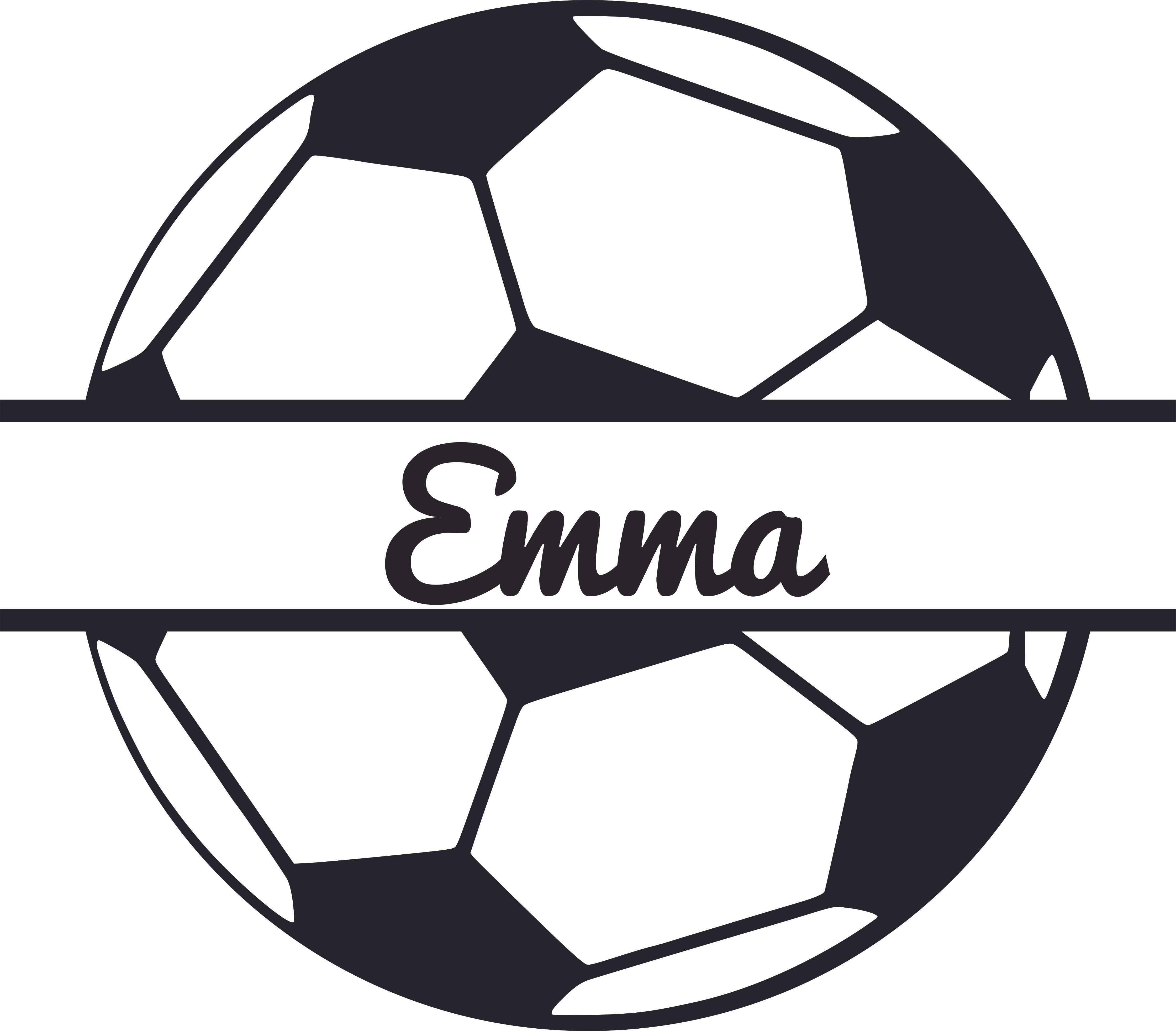 0492 Personalized Soccer Name Wall Decal Boys Soccer Custom Name Custom Soccer Name Wall Decal Girls Soccer 