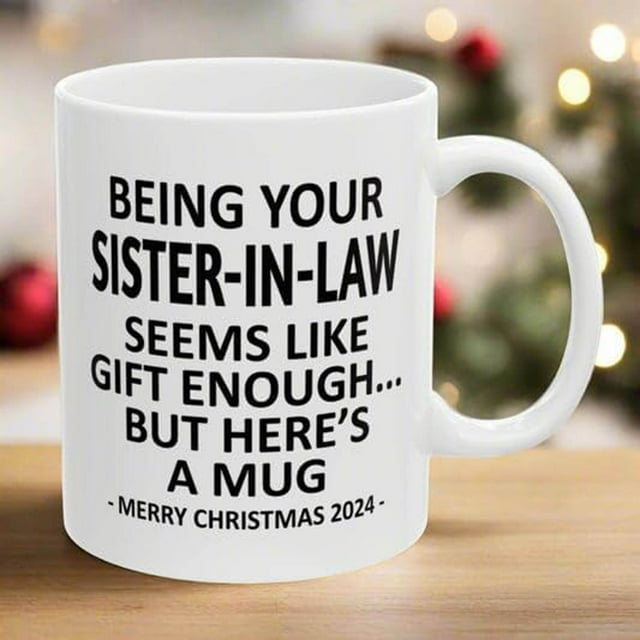11oz Alphabet Novelty Coffee Mug, Personalized Gift for Family & Friends with Humorous Design