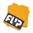 thumbnail image 3 of Flip Skateboards Skate Classic 90s Block Design T Shirt Colors Navy White - Gold / 3XL, 3 of 4