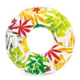 thumbnail image 1 of Intex 58263EP Groovy Color Inflatable Tropical Flower Transparent Tube Raft, 1 of 7