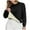 Fall Clothes Black, variant on Womens Sherpa Lined Fall Clothes, Long Sleeve Pullover for Women Fashion Loose Fit Warm Fleece Solid Color Crewneck Sweatshirts Plus Size
