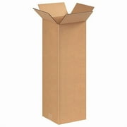 Box Partners Tall Corrugated Bxs,8x8x24,Kraft,25/BDL - BXP 8824