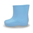 thumbnail image 5 of Gelikeya Girls Rain Boots Cute Patterns Cute Patterns Bucket Shoes Children's Footwear (Blue, Size 4.5-5 Years), 5 of 5