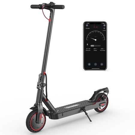 Electric Scooter iscooter i9 350W 8.5' Foldable Scooter for Adults with APP and High Speed of 15.6MPH