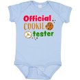 thumbnail image 3 of Inktastic Official Cookie Tester Christmas Cookies Boys or Girls Baby Bodysuit, 3 of 5