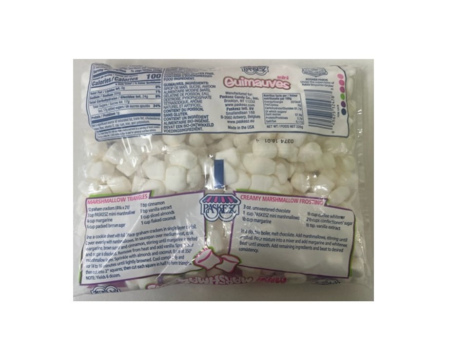 marshmallow 12481 Marshmallows Flavored – Paskesz