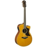 Yamaha A-Series AC1M Cutaway Concert Acoustic-Electric Guitar - Vintage Natural