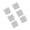 Six Pieces, variant on Cat Water Dispenser Filters Coconut Shells Automatic Dog Water Bowl Water Filter Replacement Drinking Fountain Filter