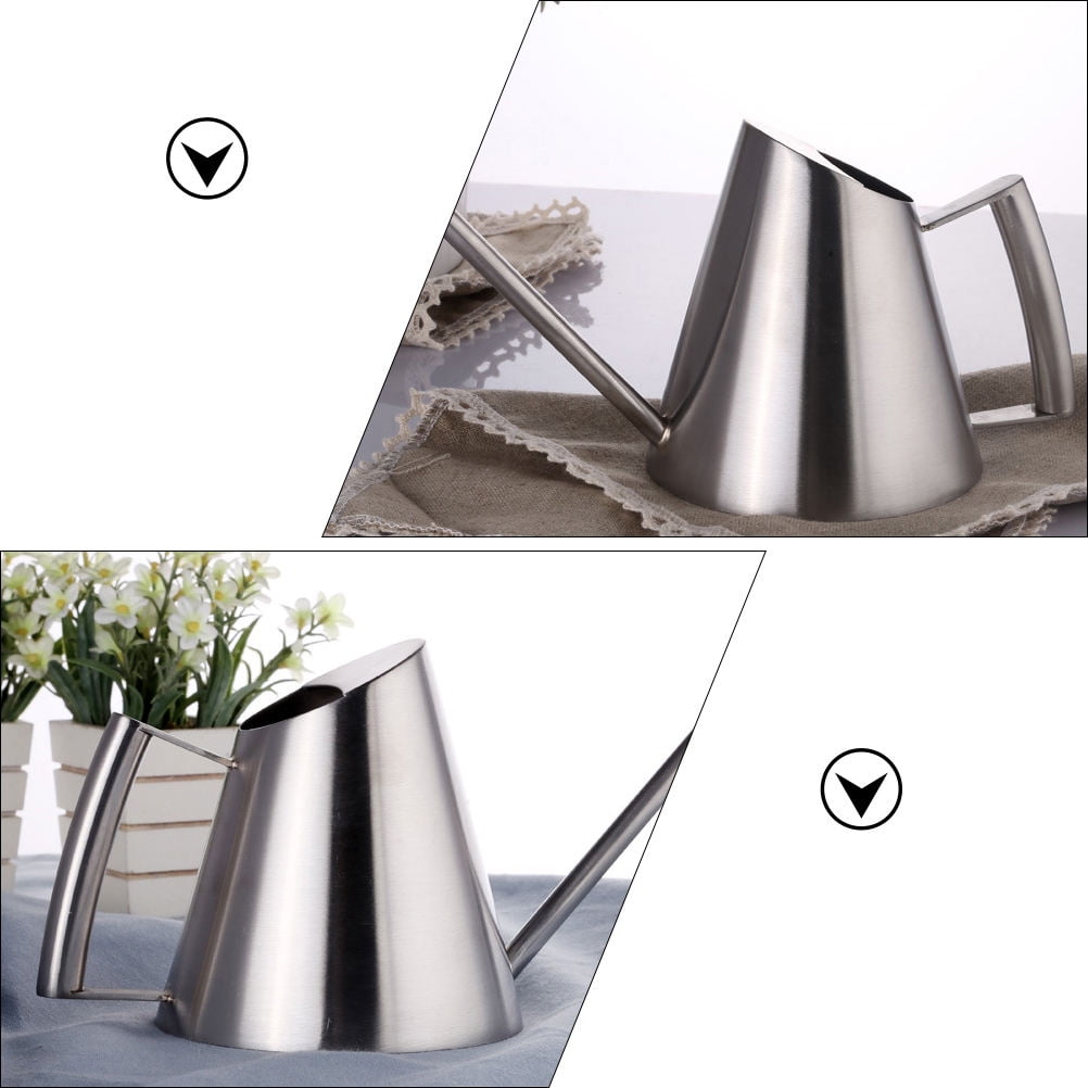 TABLZONE Stainless Steel Watering Kettle for Indoor and Outdoor Plants, Garden Watering Can for Houseplants and Flowers