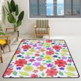 thumbnail image 2 of Crawling Indoor Carpet Play Mat Flowers and Leaves for Living Room Bedroom Educational Nursery Floor Mats Area Rug 72x48inch, 2 of 6