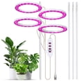 thumbnail image 1 of Tignapoo Lumière de Croissance des Plantes à LED Réglable à 360° Alimentée par USB 4.8W avec 80 LED, Minuterie 8H/12H/16H, Spectre Rose-Violet pour Plantes d'Intérieur, Succulentes et Semis, 1 of 6